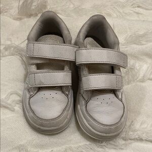 Adidas White Velcro Sneakers for Everyday Comfort